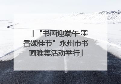 “书画迎端午·墨香颂佳节”永州市书画雅集活动举行
