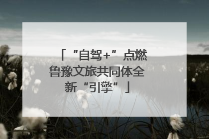 “自驾+”点燃鲁豫文旅共同体全新“引擎”
