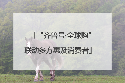 “齐鲁号·全球购”联动多方惠及消费者