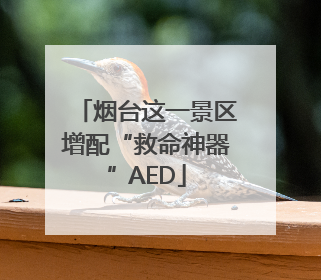 烟台这一景区增配“救命神器”AED