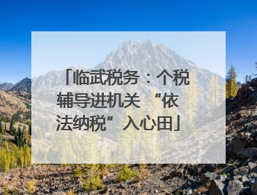 临武税务：个税辅导进机关 “依法纳税”入心田