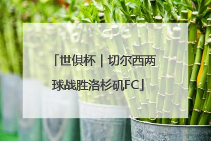 世俱杯｜切尔西两球战胜洛杉矶FC