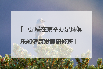 中足联在京举办足球俱乐部健康发展研修班