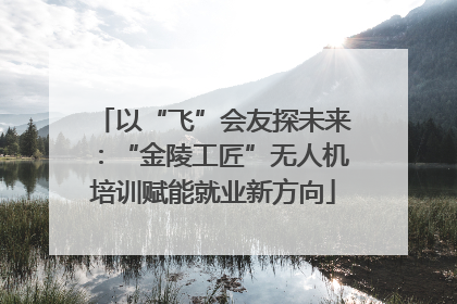 以“飞”会友探未来：“金陵工匠”无人机培训赋能就业新方向