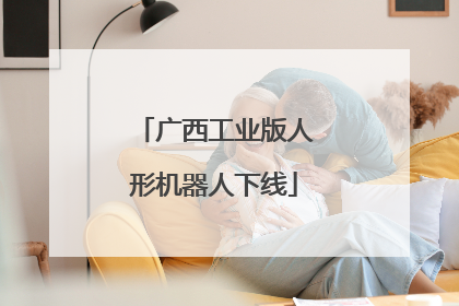 广西工业版人形机器人下线