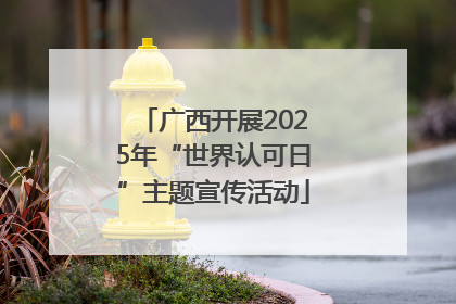 广西开展2025年“世界认可日”主题宣传活动