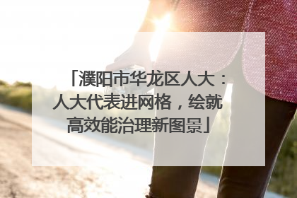 濮阳市华龙区人大：人大代表进网格，绘就高效能治理新图景