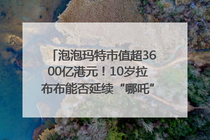 泡泡玛特市值超3600亿港元！10岁拉布布能否延续“哪吒”神话？｜热财经