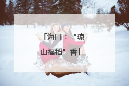 海口：“琼山福稻”香