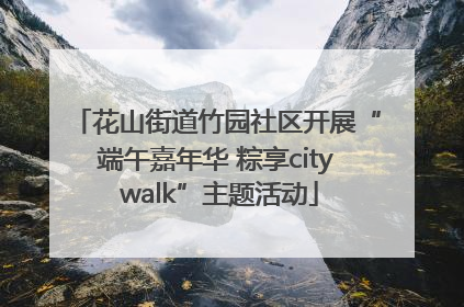 花山街道竹园社区开展“端午嘉年华 粽享city walk”主题活动