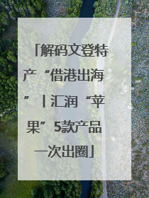 解码文登特产“借港出海”丨汇润“苹果”5款产品一次出圈