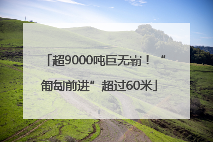 超9000吨巨无霸！“匍匐前进”超过60米