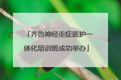 齐鲁神经重症医护一体化培训班成功举办