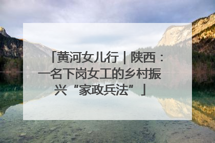黄河女儿行｜陕西：一名下岗女工的乡村振兴“家政兵法”