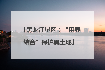 黑龙江垦区：“用养结合”保护黑土地